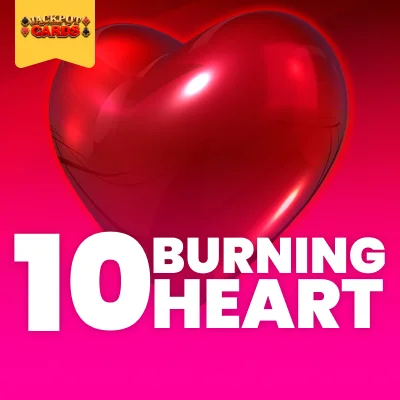 10 Burning Heart Clover Chance
