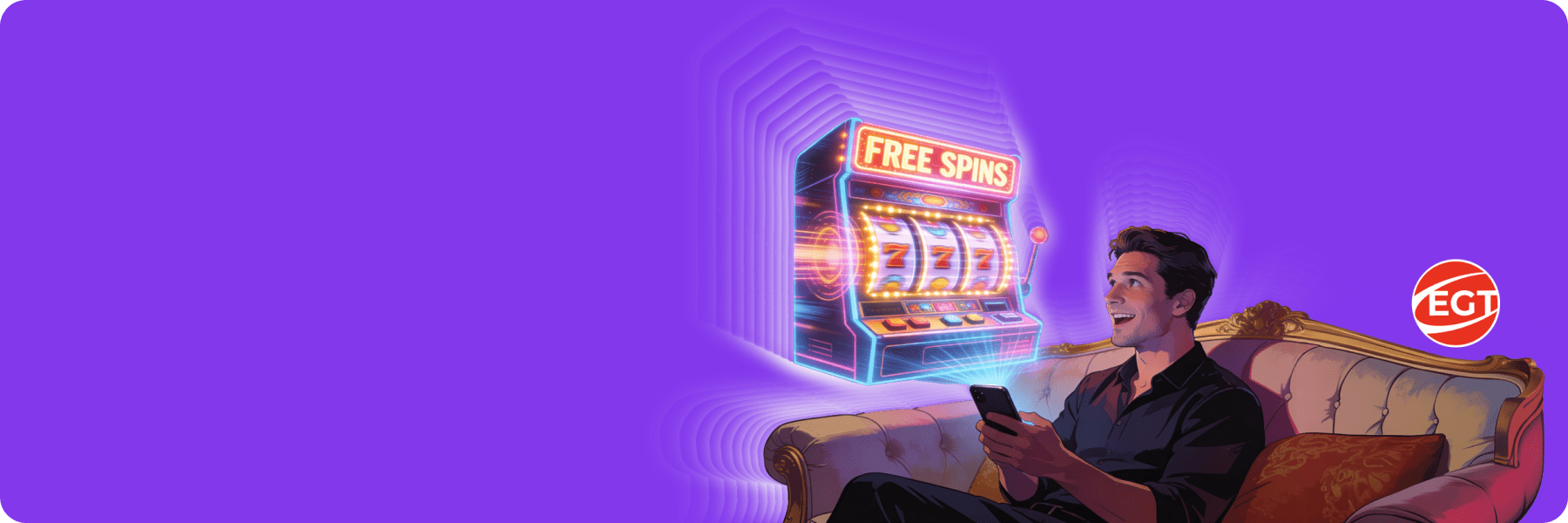 Lucky Days Free Spins offer regarding a Slot Game from provider EGT Digital
